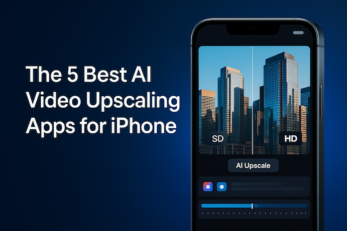 The 5 Best AI Video Upscaling Apps for iPhone (2025 Edition)