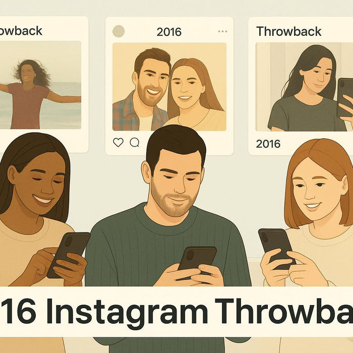 2016 Instagram Throwback Trend