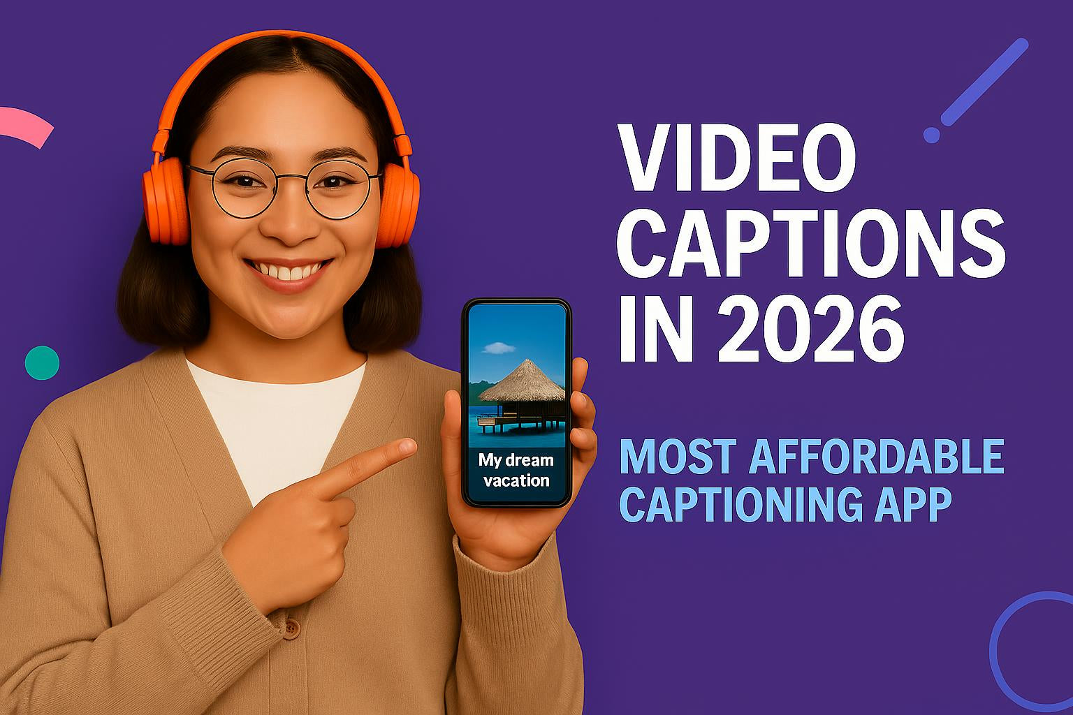 most affordable captioning app
