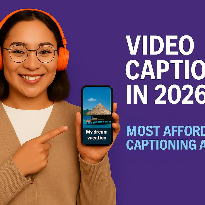 most affordable captioning app